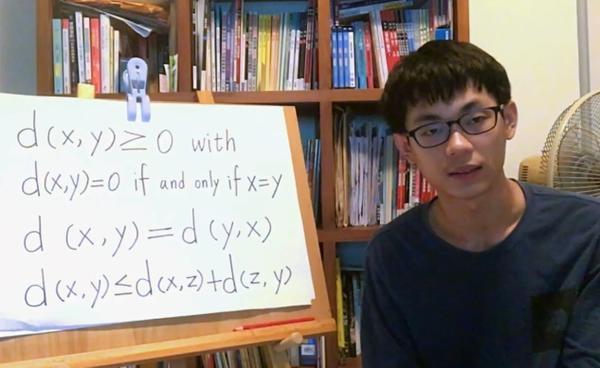  Despite suffering from selective mutism, Mr. Chang is a math prodigy.