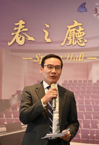  Hou Jieteng said that the cooperation of art and industry has enriched the cultural development in Taiwan.