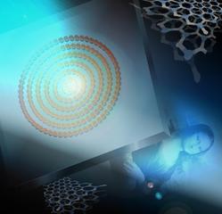 A research team led by Prof. Liu Chang-hua of NTHU’s Institute of Photonics Technologies has developed the world’s thinnest super-planar lens by arranging nano-pillars in concentric circles.
