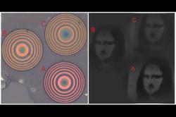 Liu’s new type of super-planar lens uses such semiconductor materials as silica to make micron-scale pillars which can be arranged in concentric circles.
