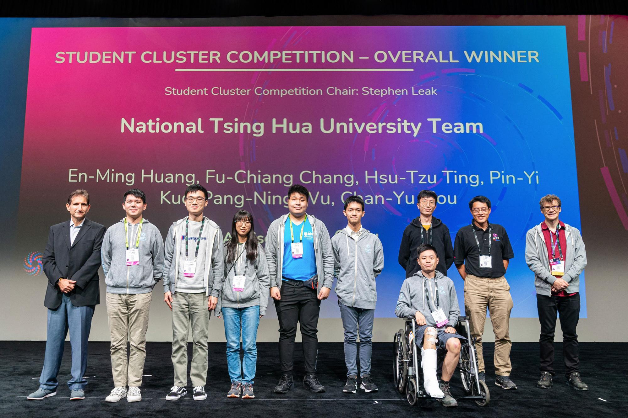 Student teams competing in international competitions are now able to receive academic credit, including this team from the Department of Computer Science which recently won the championship at the World Supercomputer Student Cluster Competition (SCC).