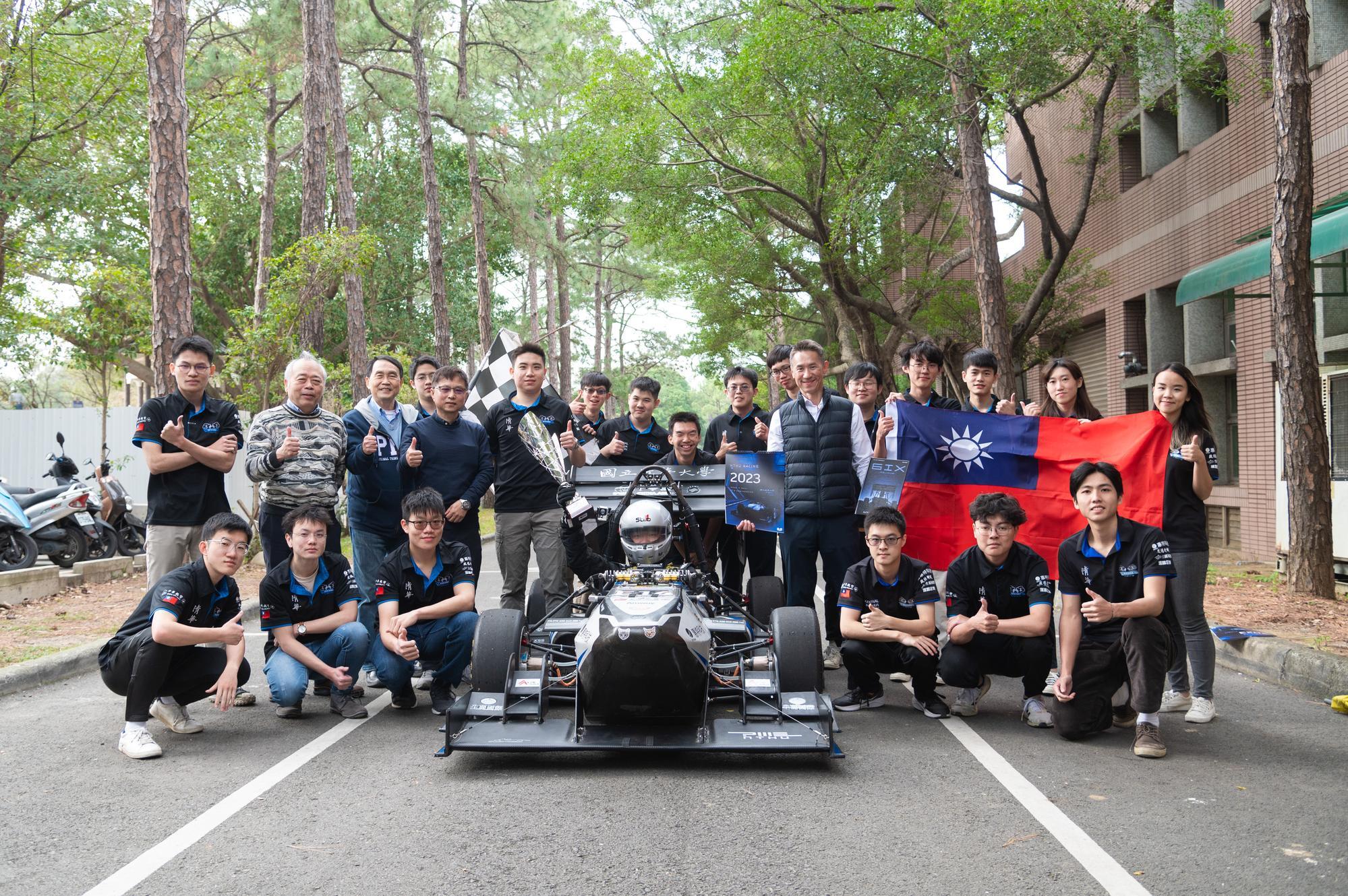 Student teams competing in international competitions are now able to receive academic credit, including NTHU Racing Team.