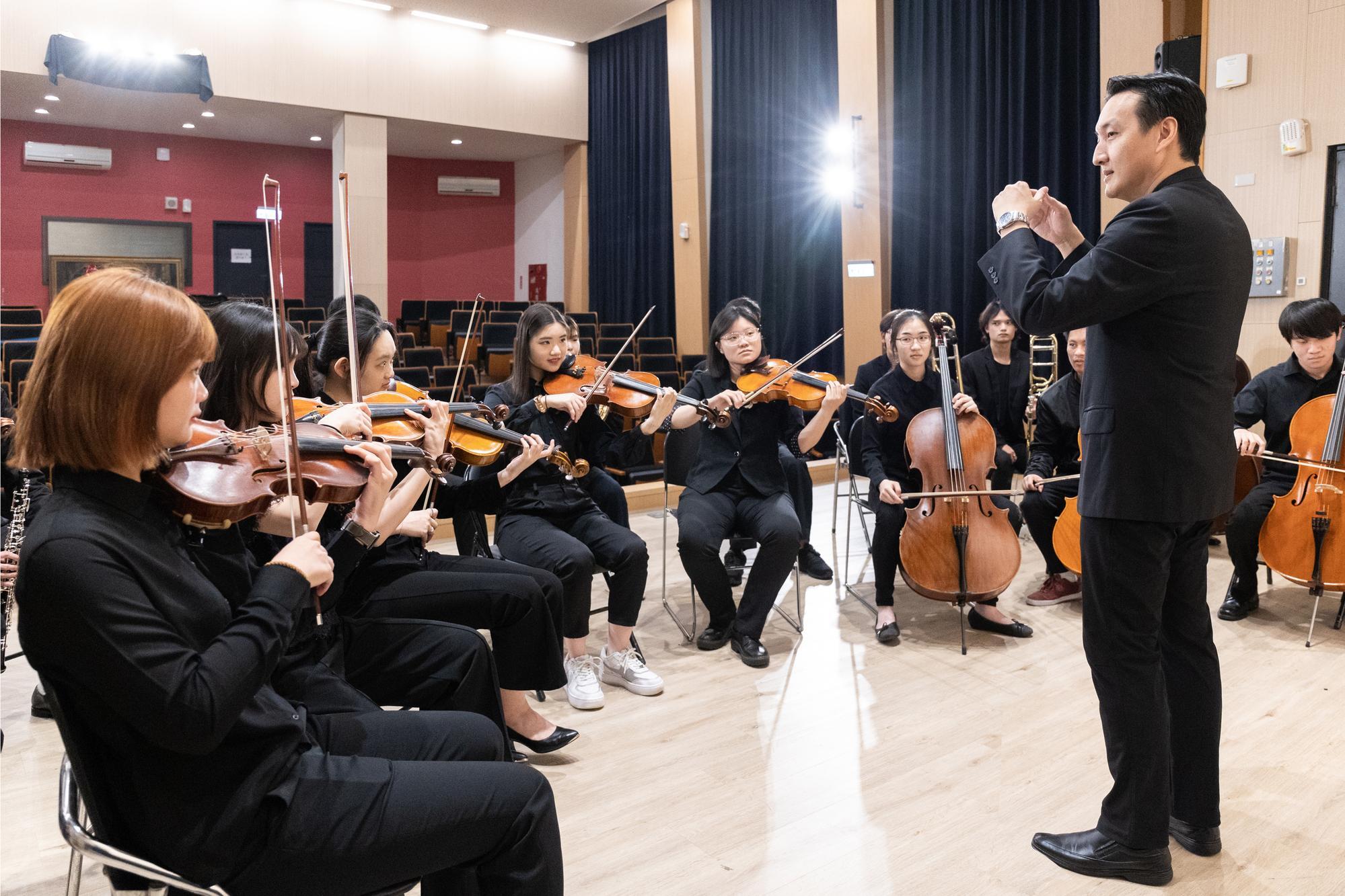 The Department of Music went all out in preparing for the concert.