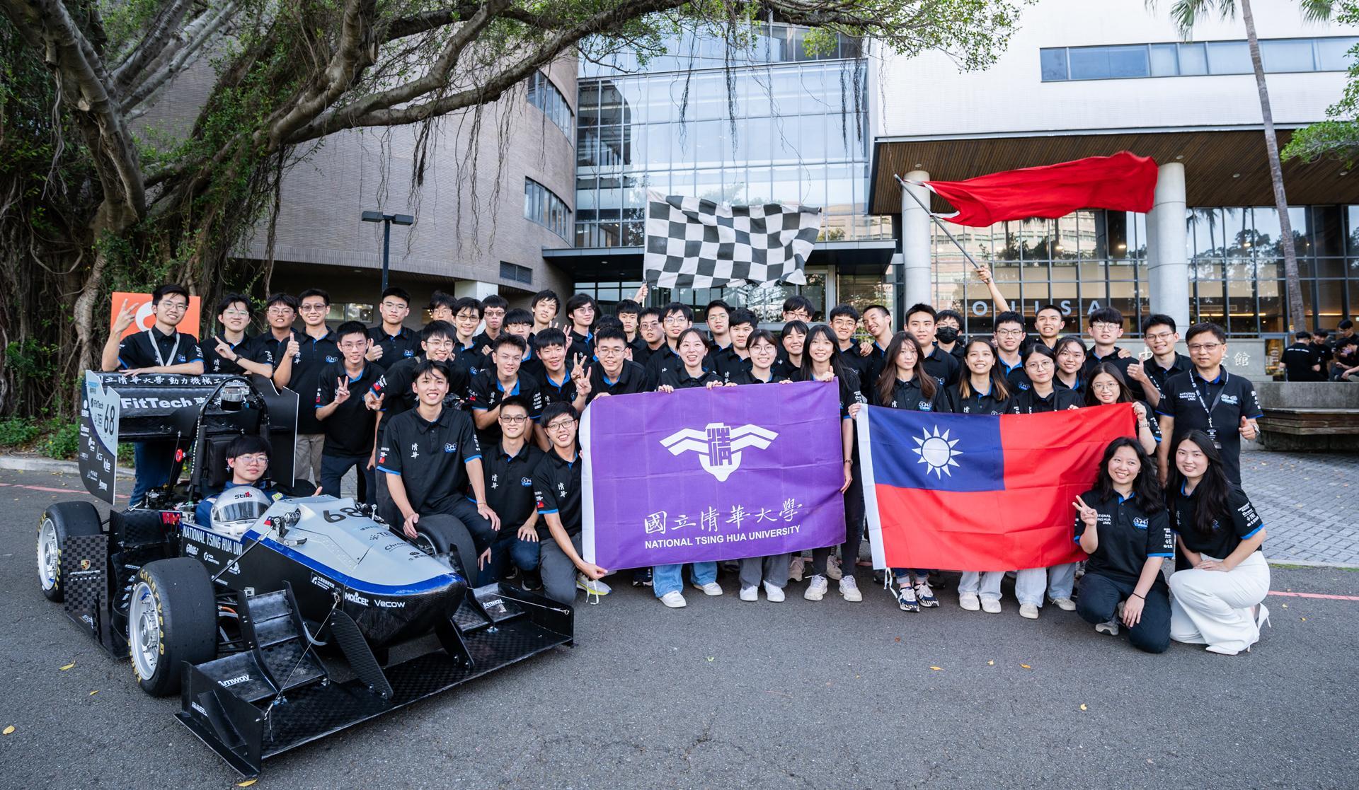 The NTHU Racing Team's seventh-generation autonomous electric race car, the TH07, made its official debut on June 21st. 