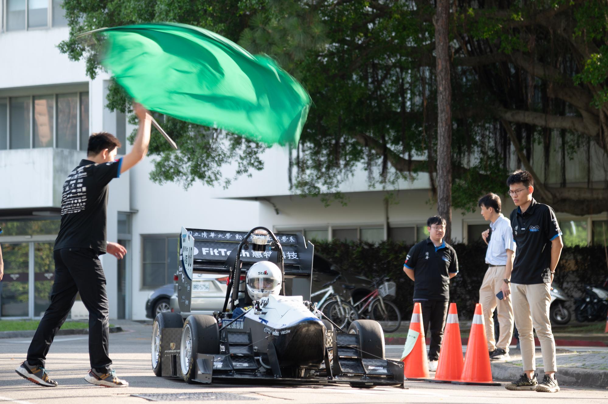The NTHU Racing Team's seventh-generation autonomous electric race car, the TH07, made its official debut on June 21st.