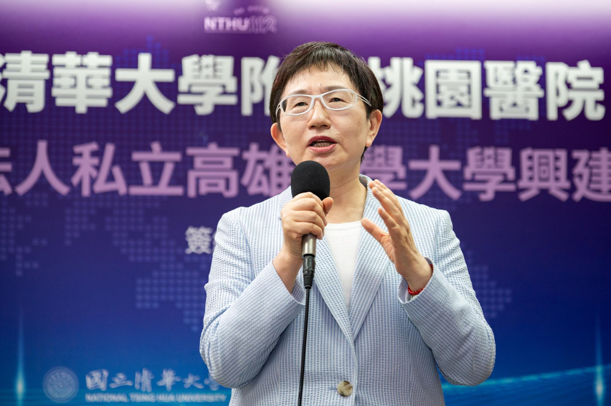 Minister of Finance Tsui-yun Chuang (莊翠雲) confirmed that KMU will invest more than NT$10 billion in the NTHU BOT hospital project, making it the largest private sector investment in public infrastructure under the jurisdiction of the MOE.