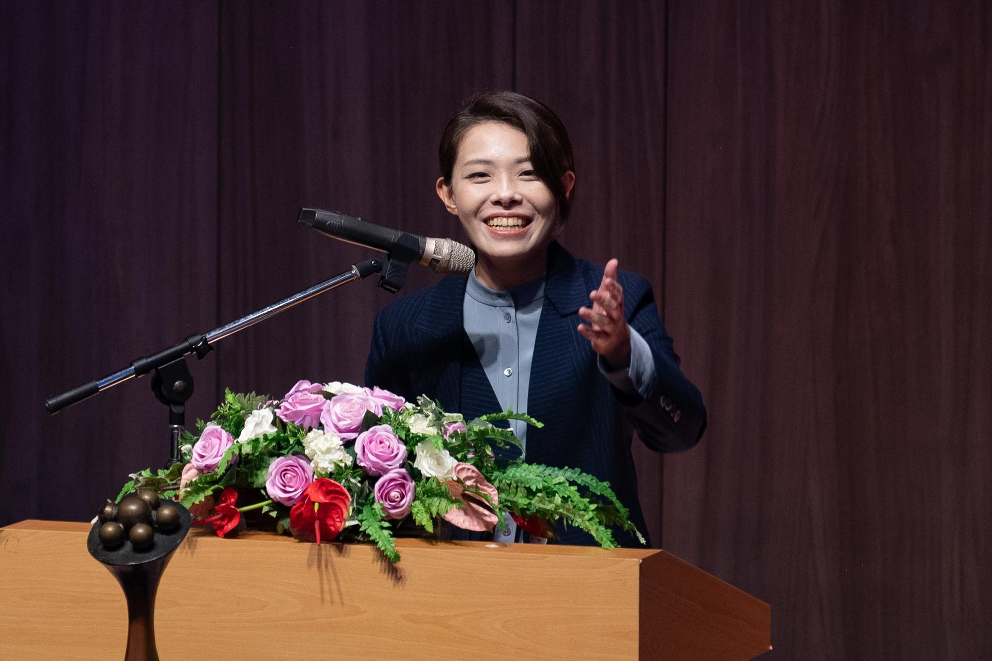 Hsinchu City Mayor Hung-An Kao (高虹安) wished for the games' success and encouraged athletes and students to enjoy themselves.