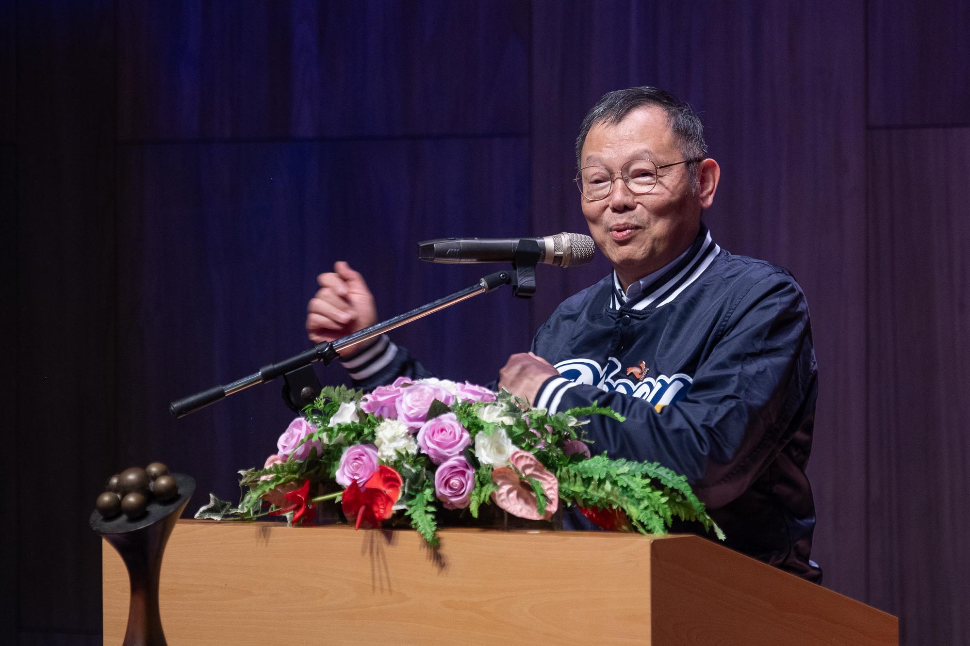 President Chi-Hung Lin (林奇宏) of NYCU expressed his hope for the Meichu Games to be held annually.