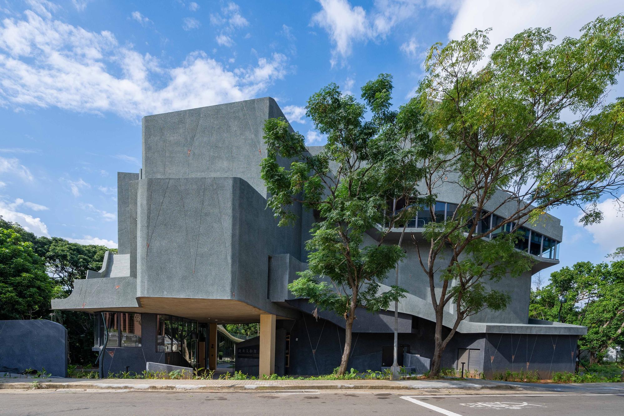 The newly completed Jie Ying Hall.