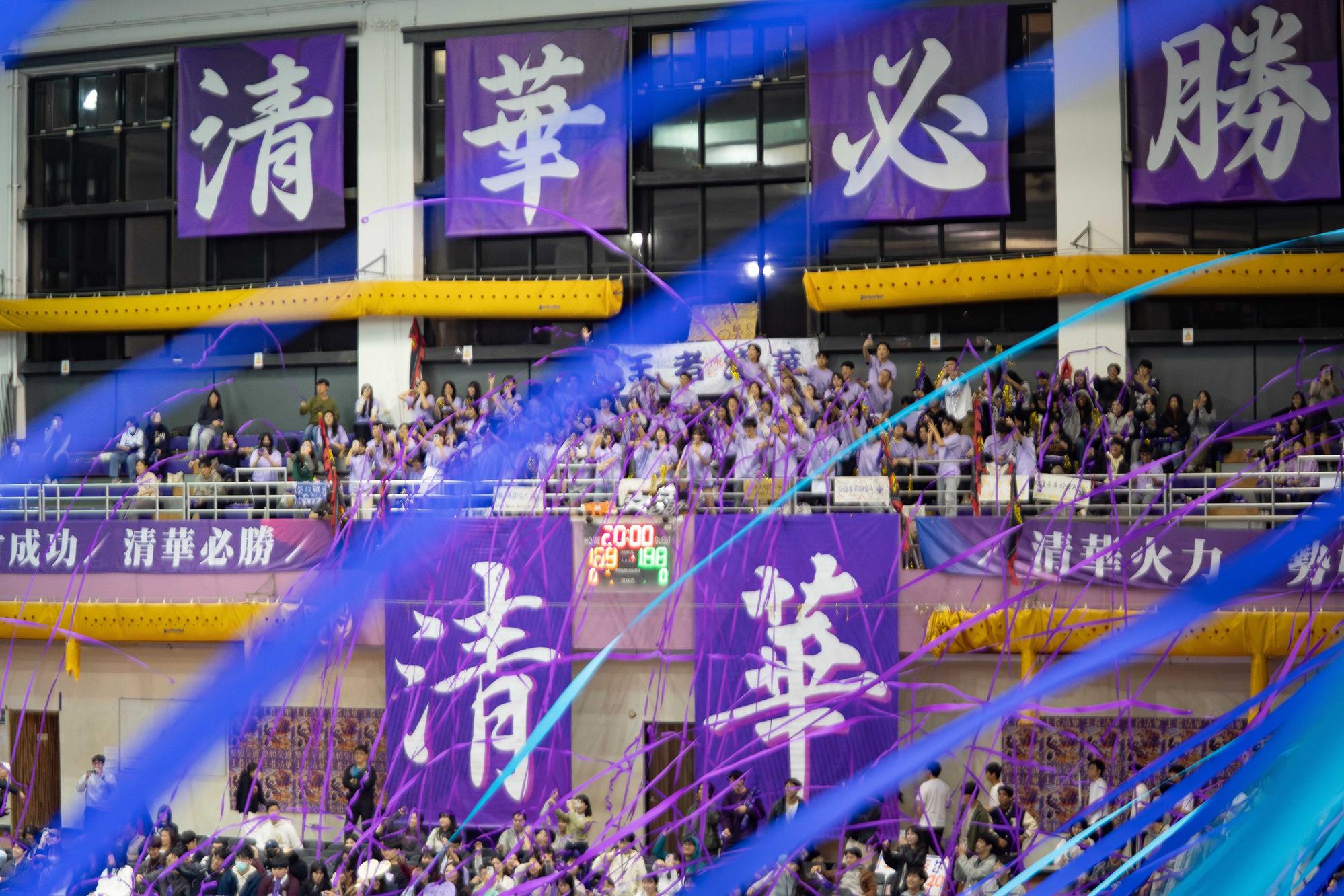 After the matches concluded on the evening of March 8, NTHU and NYCU jointly released celebratory streamers, marking a moment of shared pride.