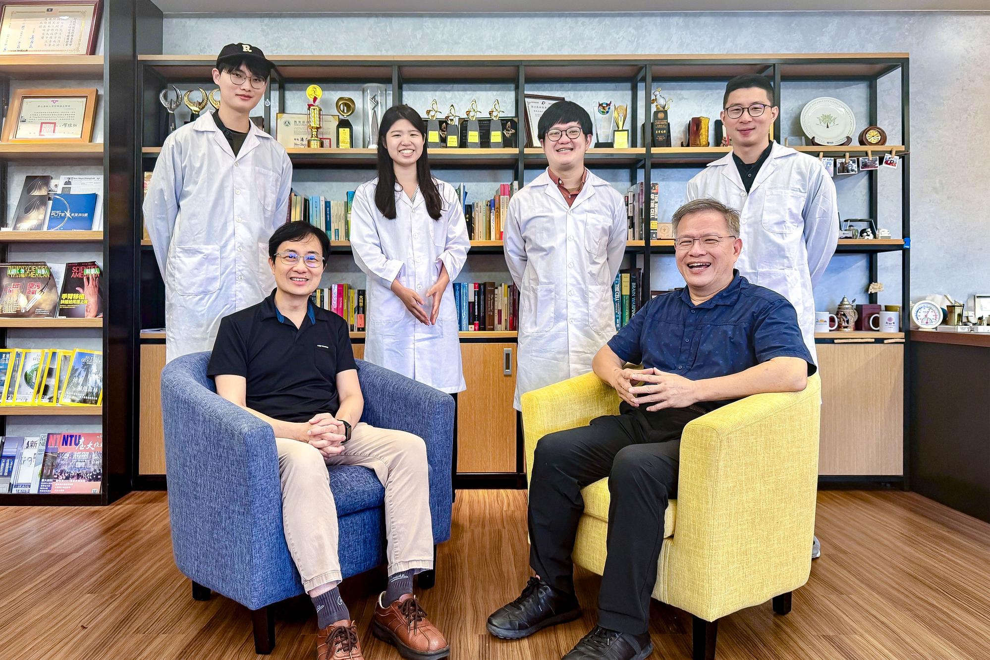 NTHU ranked second in Taiwan for Academic Reputation in the QS World University Rankings 2027. Pictured is Ann-Shyn Chiang (front row, right), Director of the Brain Research Center, leading an interdisciplinary team that integrates physics, neuroscience, and behavioral science to uncover neural connections and learning mechanisms in the fruit fly brain.