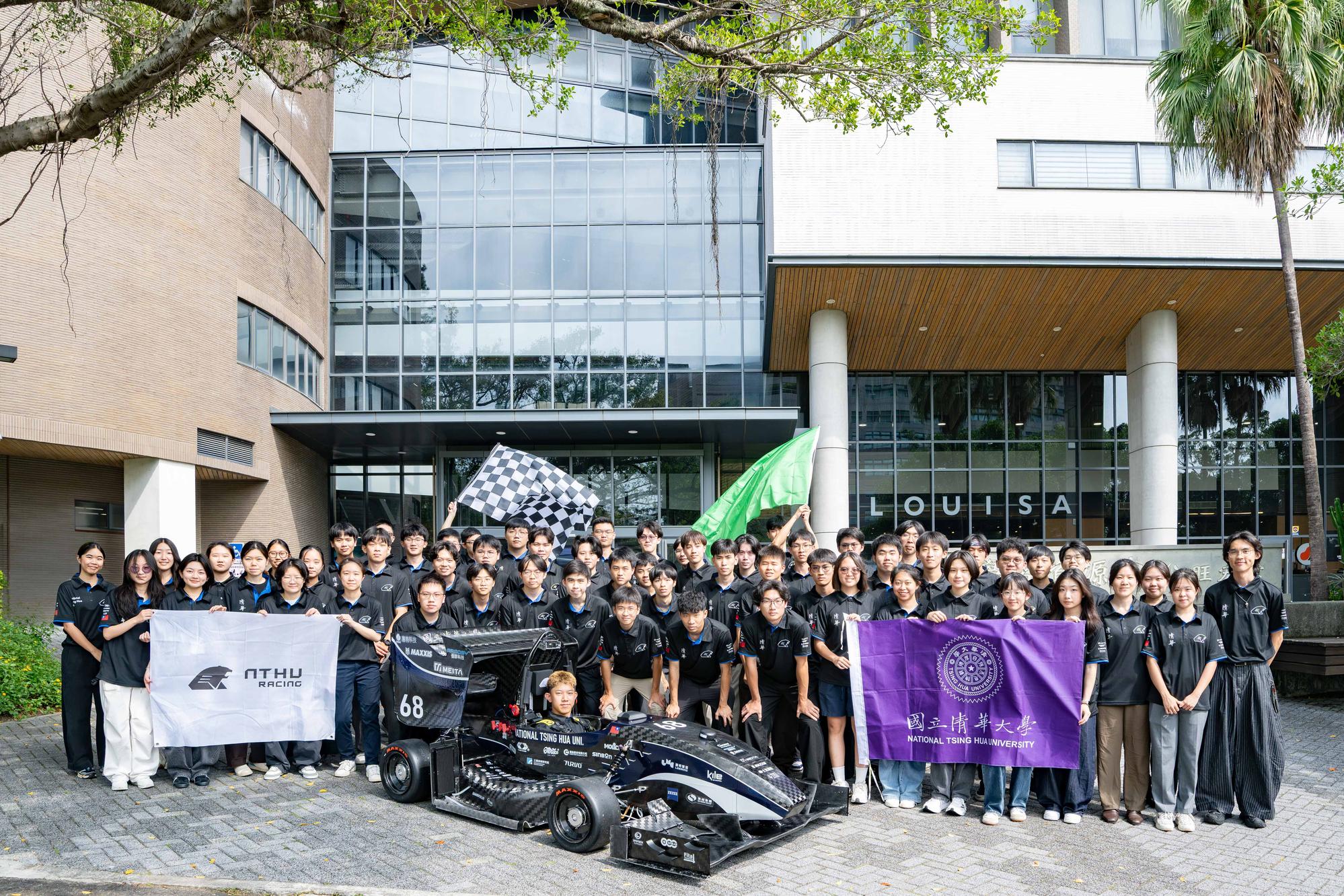 NTHU Racing Factory is comprised of 82 students from a wide range of disciplines. This August, the team will compete with TH11 at Formula Student Germany (FSG) and Formula Student Poland (FSP).