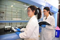 
The precision instruments in the laboratory never undergo a vibration greater than 125 micro inches in amplitude per second—less than one-twentieth the diameter of a human hair.