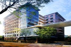 
The Lab has nine stories above ground plus a basement, and is strategically located nearby related research facilities.

