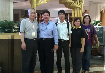 NTHU alumni from Malaysia at 2015 Study in Taiwan.
