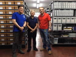 Fabio Lee of NTHU’s Institute of History; Regalado Trota Jose, archivist of the University of Santo Tomas; and José Luis Caño Ortigosa of the University of Seville (left to right).