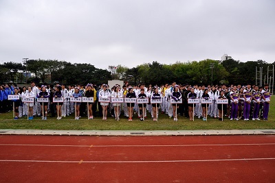  NTHU teams at the opening of this year’s Meichu Tournament.