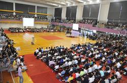 
The two-day freshman orientation program began on September 4.