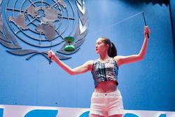 Chiu was the only delegate to perform in the closing ceremony of the USLS.
