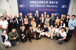 
Moriarty gave an engaging talk on US–Taiwan Relations.